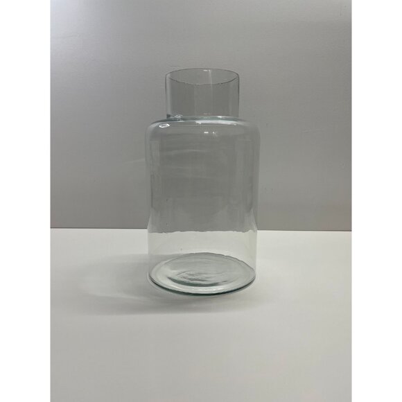 Decorative Glass Jar - 14" Tall - Vase - Terrarium - Apothecary Glass Jar - Picture 2 of 3